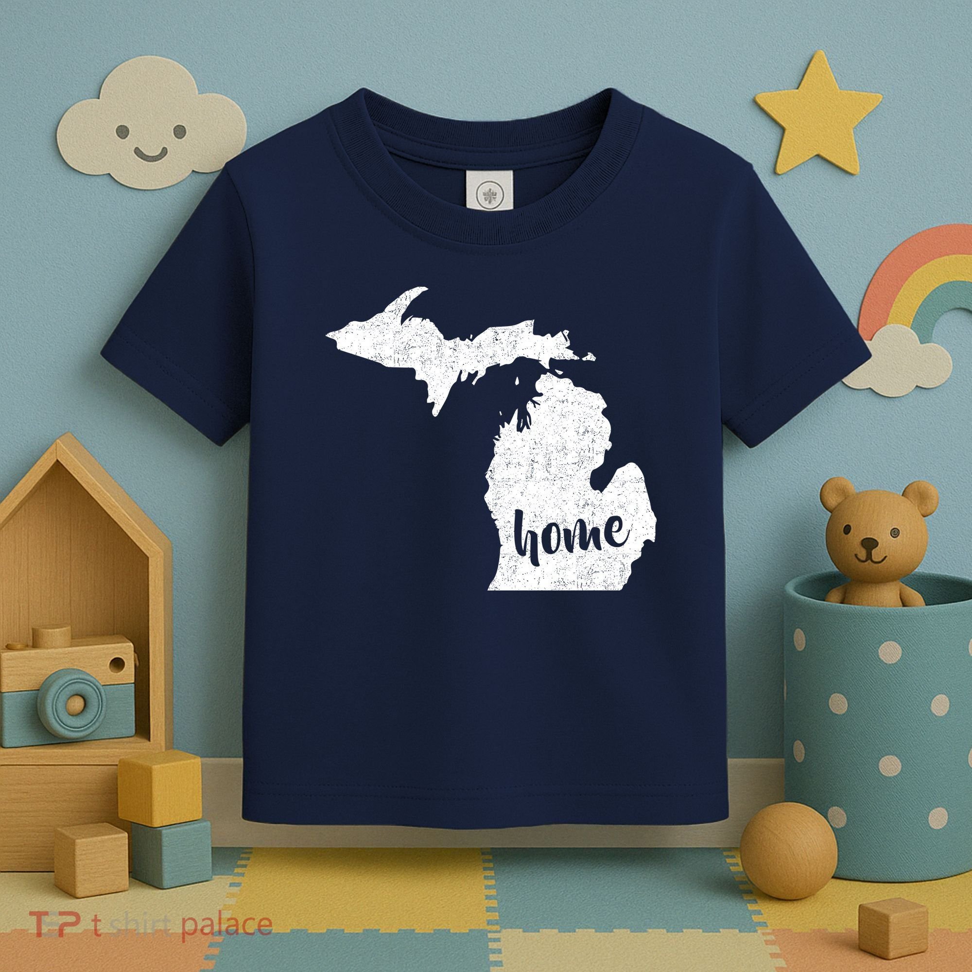 Michigan Home State Toddler T-Shirt