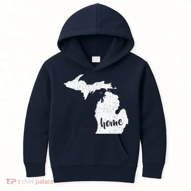 Michigan Home State Kids Hoodie