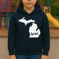 Michigan Home State Kids Hoodie thumb 3