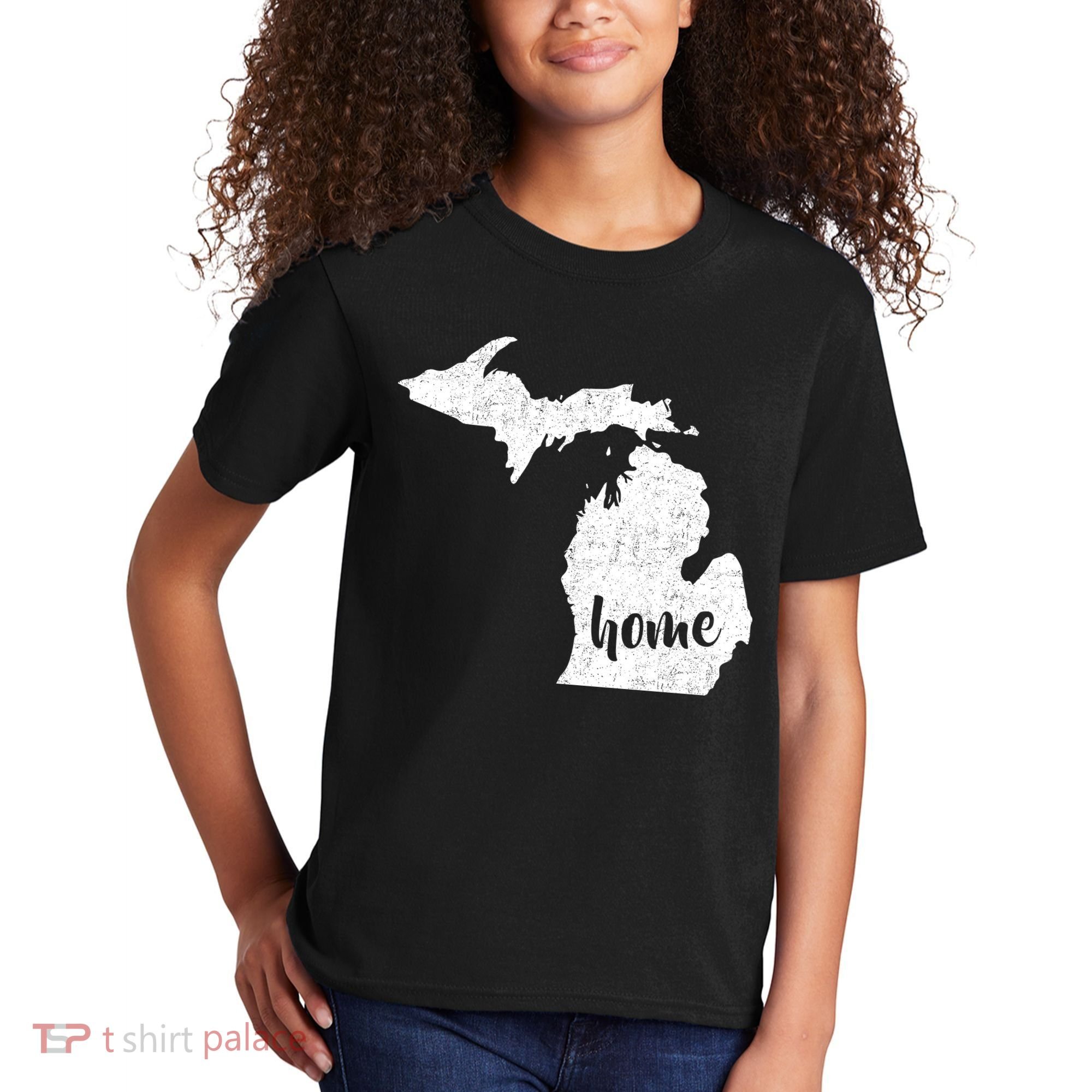 Michigan Home State Kids T-Shirt