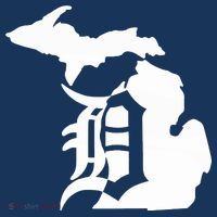 Michigan Mitten Old English D Detroit Women's Hoodie thumb 2