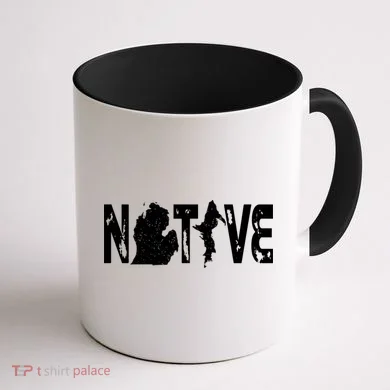 Michigan Native Coffee Mug back