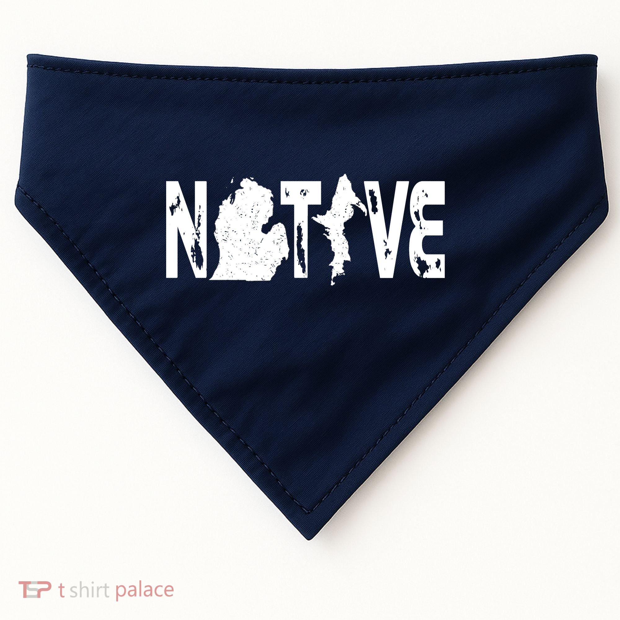 Michigan Native USA-Made Doggie Bandana