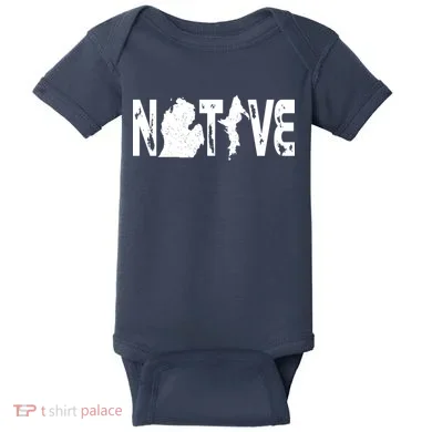 Michigan Native Baby Bodysuit