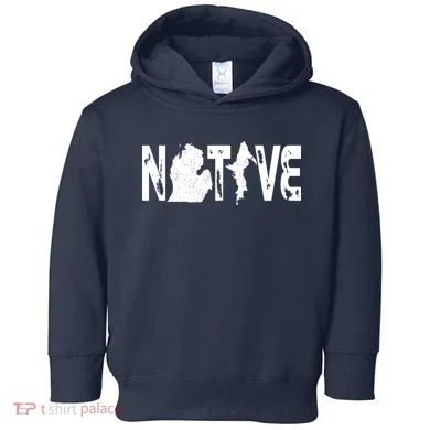 Michigan Native Toddler Hoodie