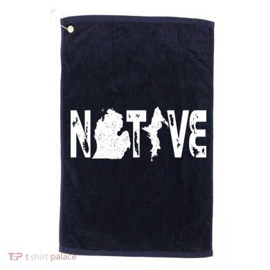 Michigan Native Golf Towel