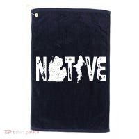 Michigan Native Golf Towel thumb 0