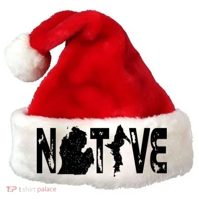 Michigan Native Santa Hat
