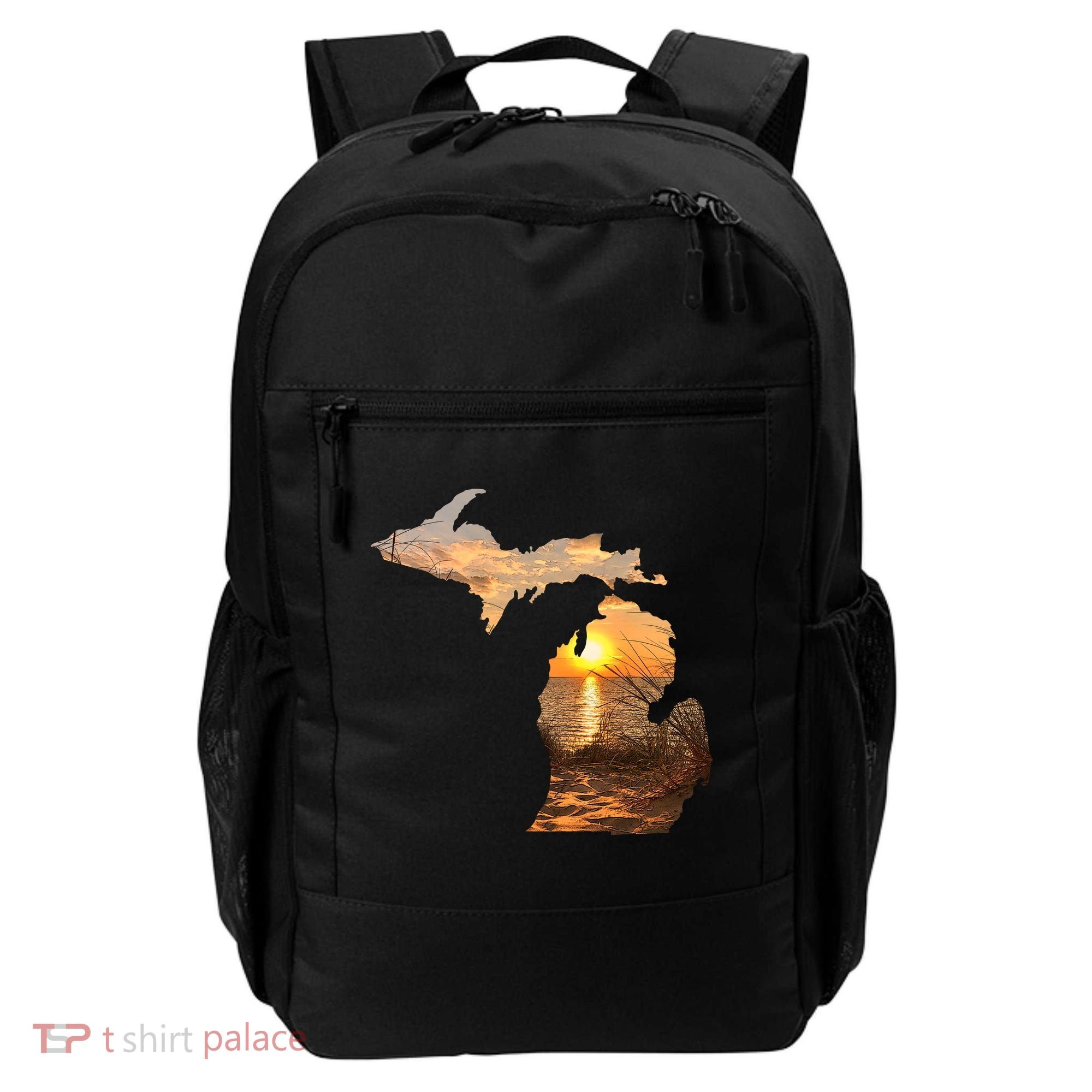 Michigan Sunset Lake Backpack