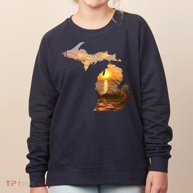 Michigan Sunset Lake Women's Sweatshirt