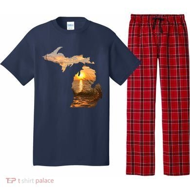 Michigan Sunset Lake Pajama Set
