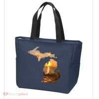 Michigan Sunset Lake Tote Bag thumb 3
