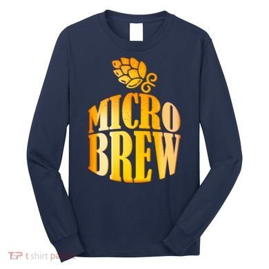 Micro Brew Matching Design Long Sleeve Shirt