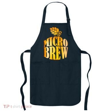 Micro Brew Matching Design Apron