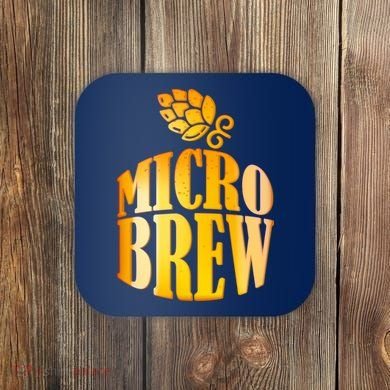 Micro Brew Matching Design Coaster