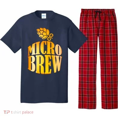 Micro Brew Matching Design Pajama Set