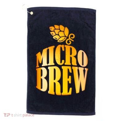 Micro Brew Matching Design Golf Towel