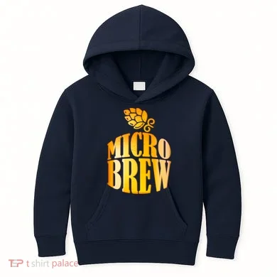 Micro Brew Matching Design Kids Hoodie