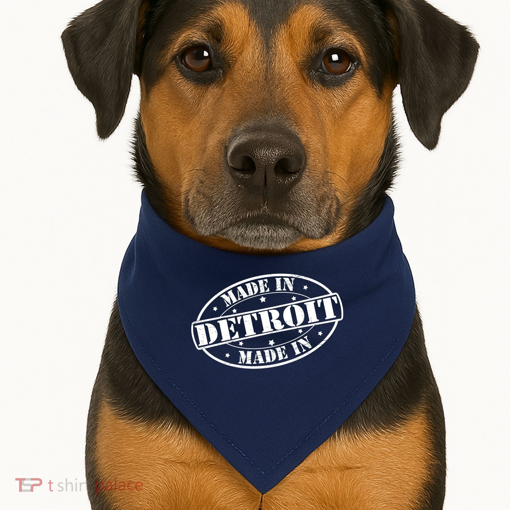 Made In Detroit USA-Made Doggie Bandana