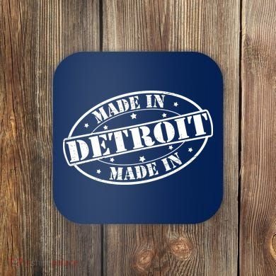 Made In Detroit Coaster