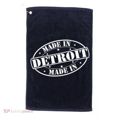 Made In Detroit Golf Towel