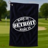 Made In Detroit Golf Towel thumb 1