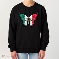 Mexican Independence Day Butterfly Women's Sweatshirt thumb 0