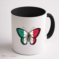 Mexican Independence Day Butterfly Coffee Mug thumb 1