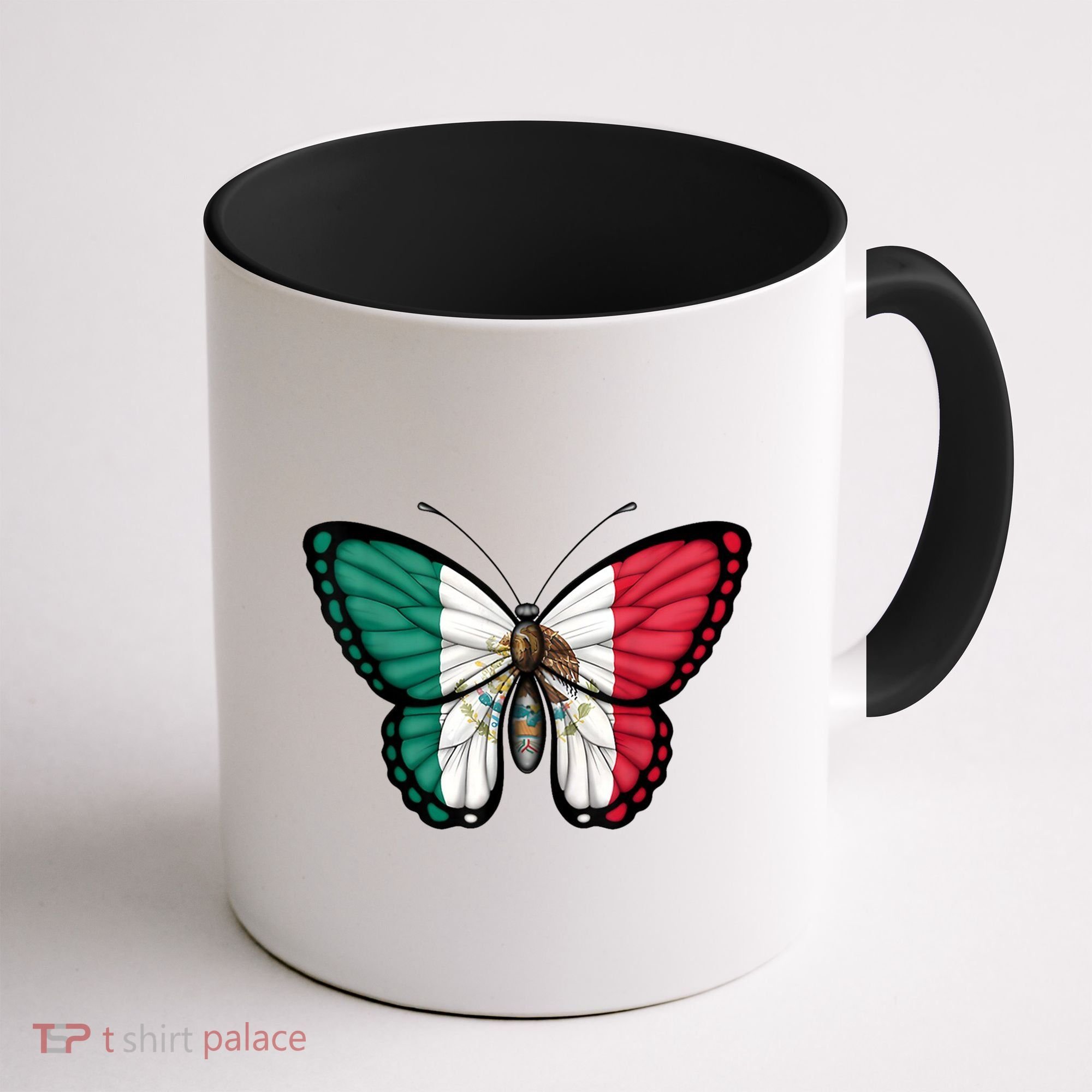Mexican Independence Day Butterfly Coffee Mug