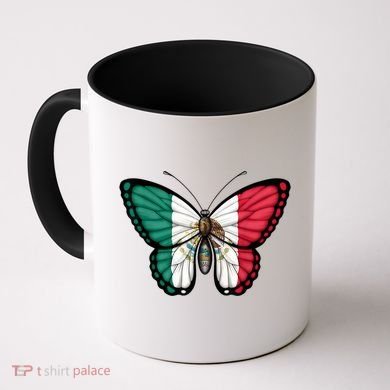 Mexican Independence Day Butterfly Coffee Mug