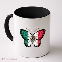 Mexican Independence Day Butterfly Coffee Mug thumb 0