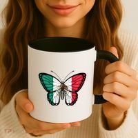 Mexican Independence Day Butterfly Coffee Mug thumb 3