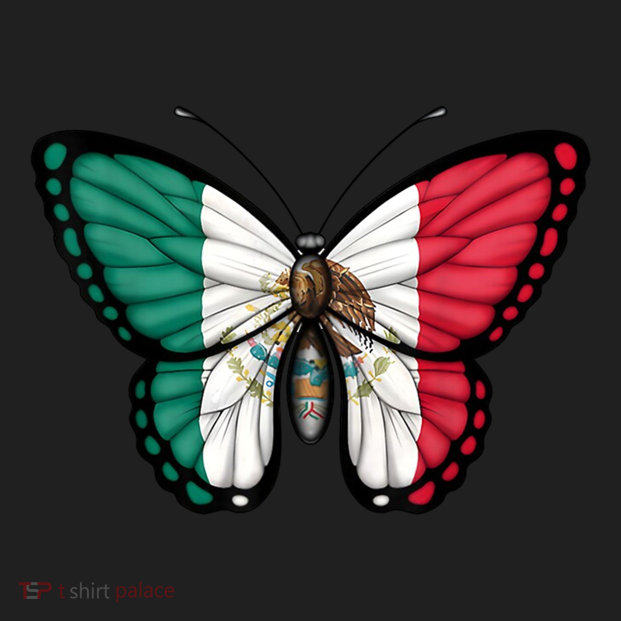 Mexican Independence Day Butterfly Tumbler