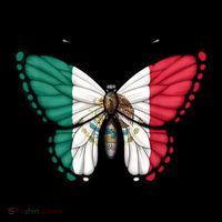 Mexican Independence Day Butterfly Ornament thumb 1
