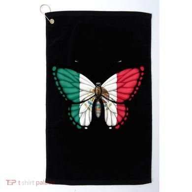 Mexican Independence Day Butterfly Golf Towel