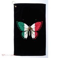 Mexican Independence Day Butterfly Golf Towel thumb 0