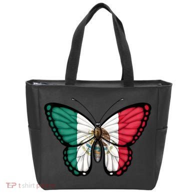Mexican Independence Day Butterfly Tote Bag