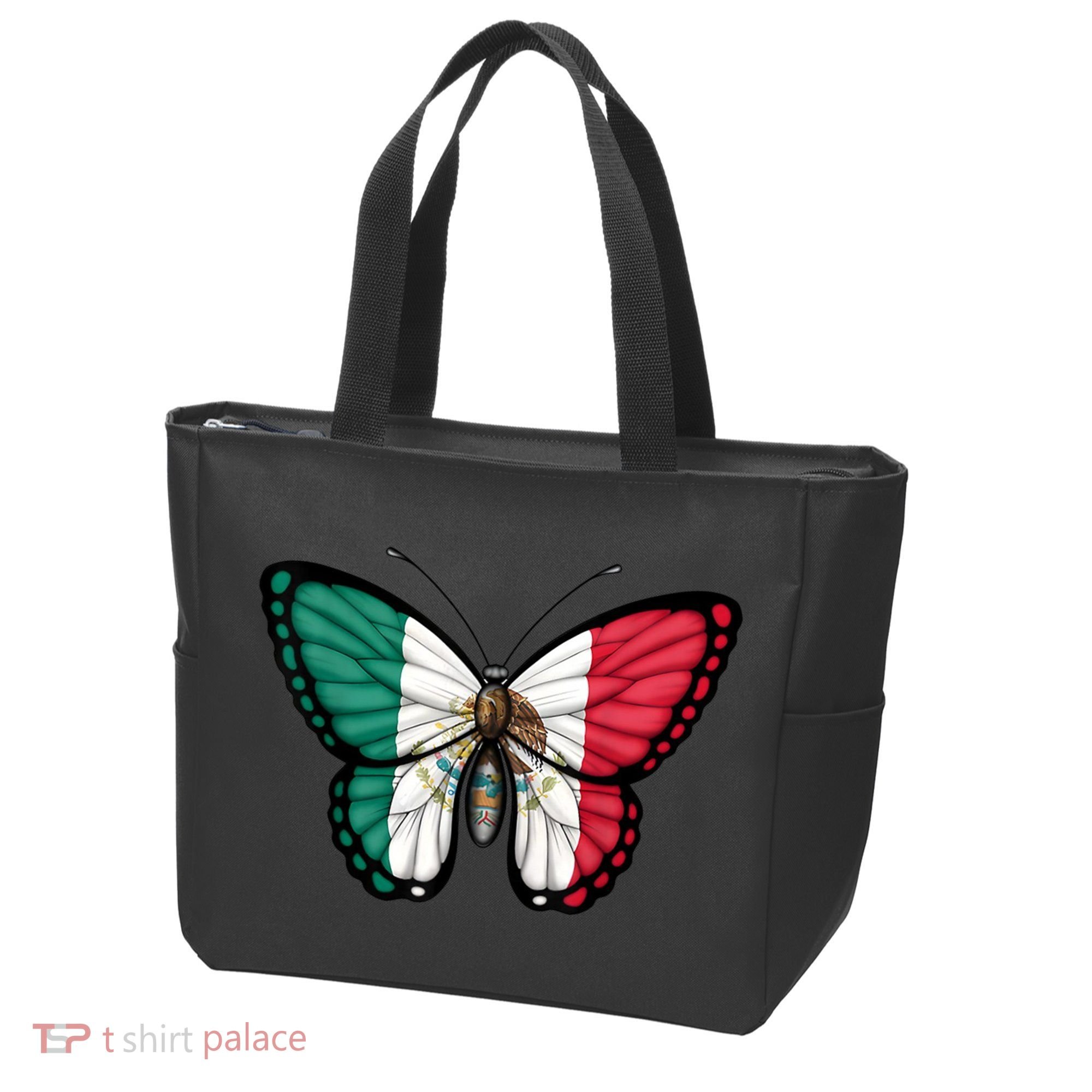 Mexican Independence Day Butterfly Tote Bag