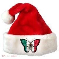 Mexican Independence Day Butterfly Santa Hat thumb 0