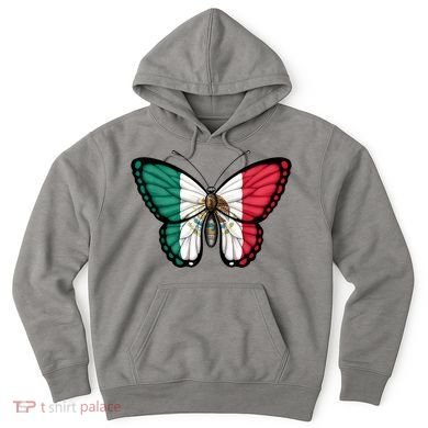 Mexican Independence Day Butterfly Hoodie