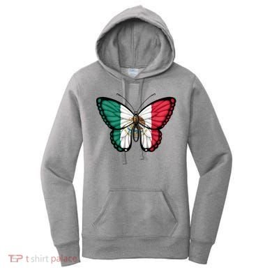 Mexican Independence Day Butterfly Women's Hoodie