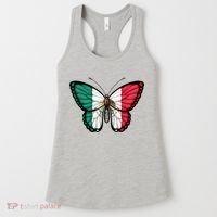 Mexican Independence Day Butterfly Women's Tank Top thumb 0