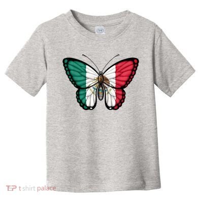 Mexican Independence Day Butterfly Toddler T-Shirt