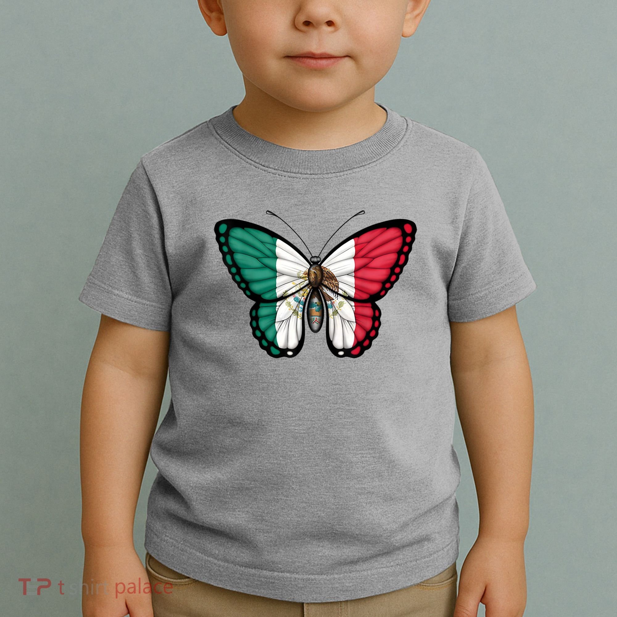 Mexican Independence Day Butterfly Toddler T-Shirt