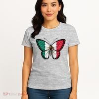 Mexican Independence Day Butterfly Women's T-Shirt thumb 4
