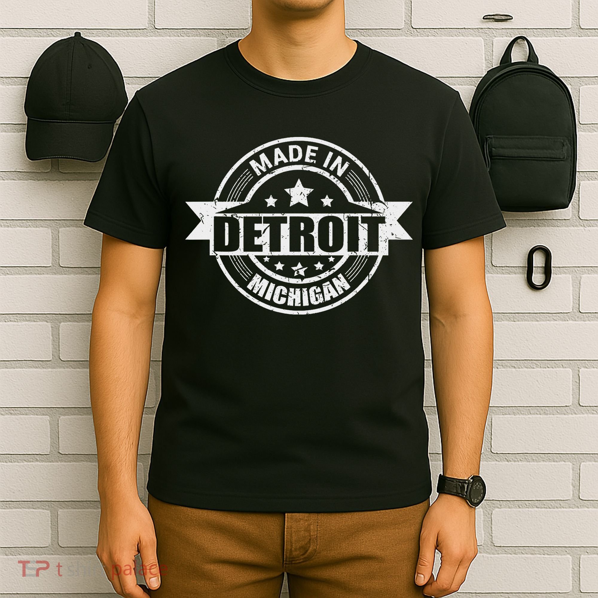 Made In Detroit Michigan T-Shirt