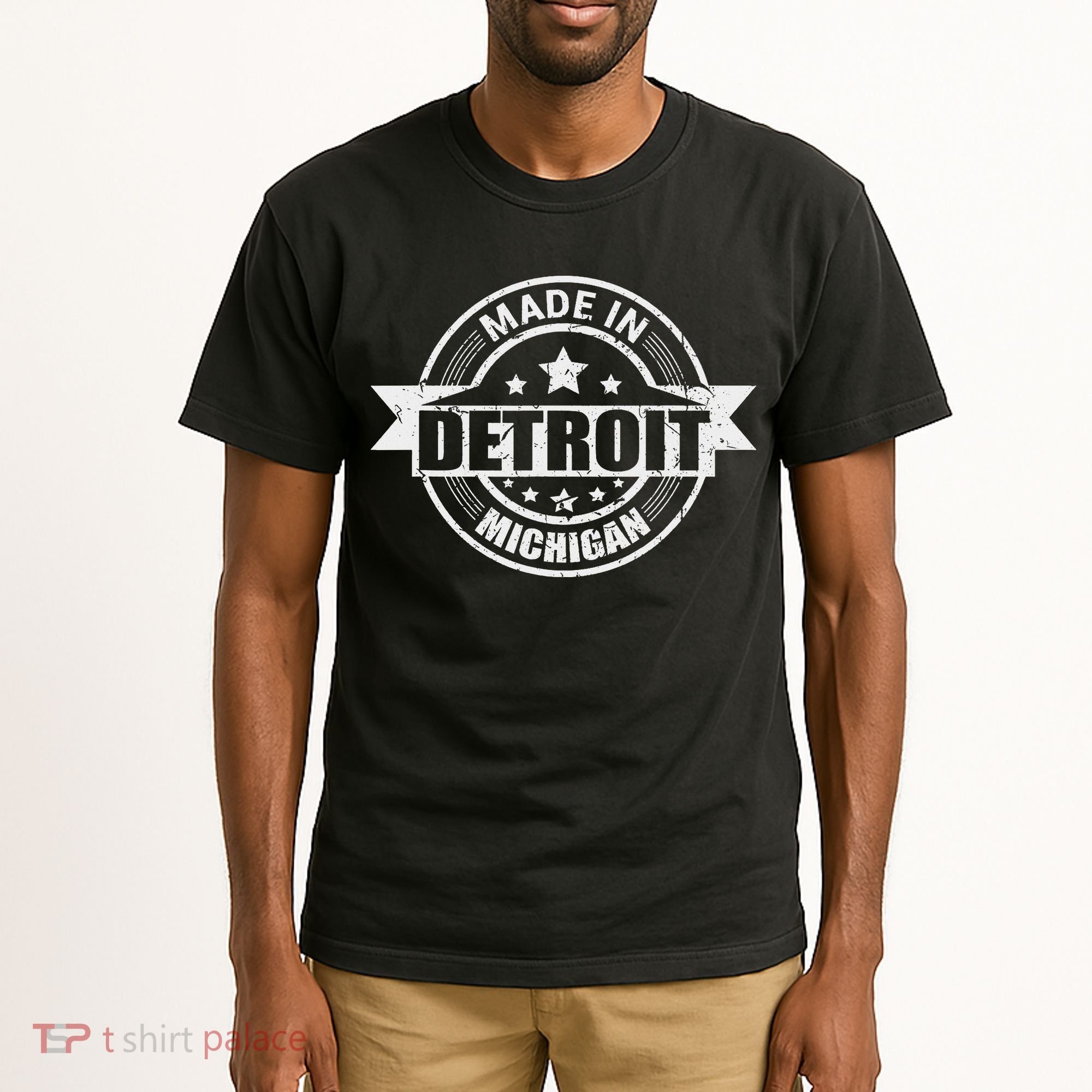 Made In Detroit Michigan Tall T-Shirt