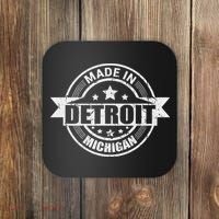 Made In Detroit Michigan Coaster thumb 0