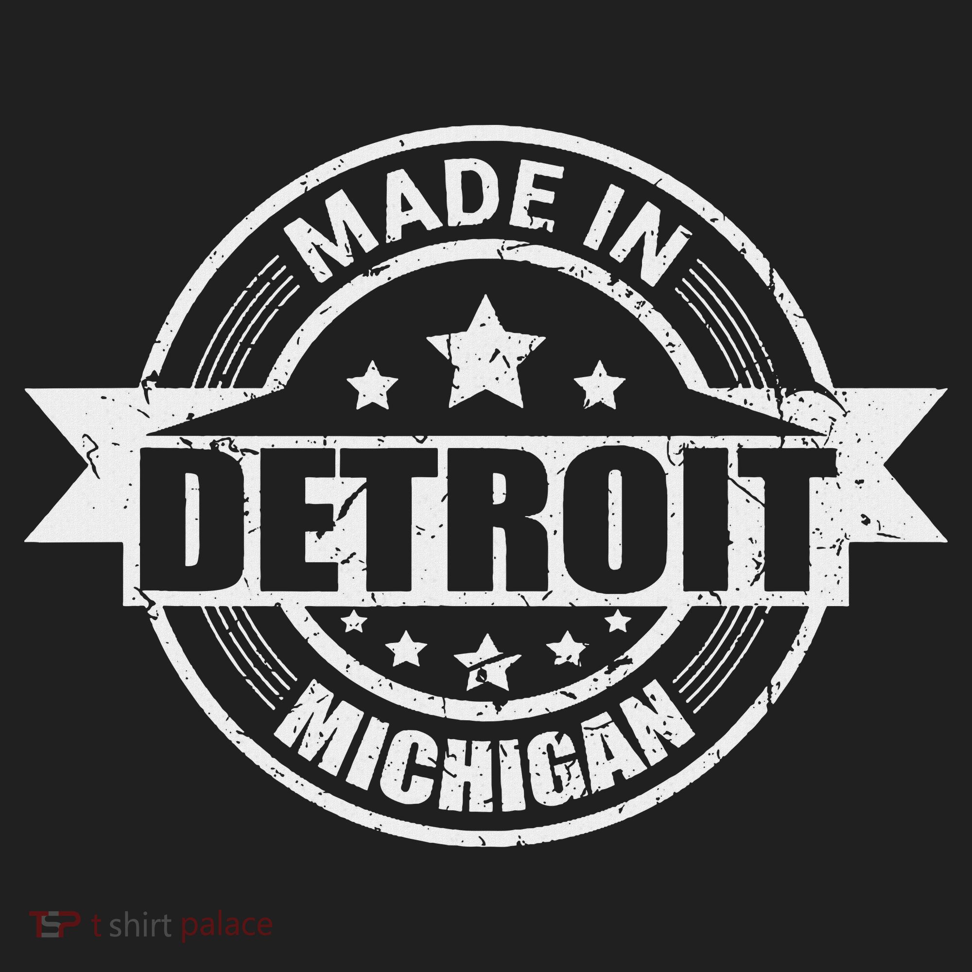 Made In Detroit Michigan Hat