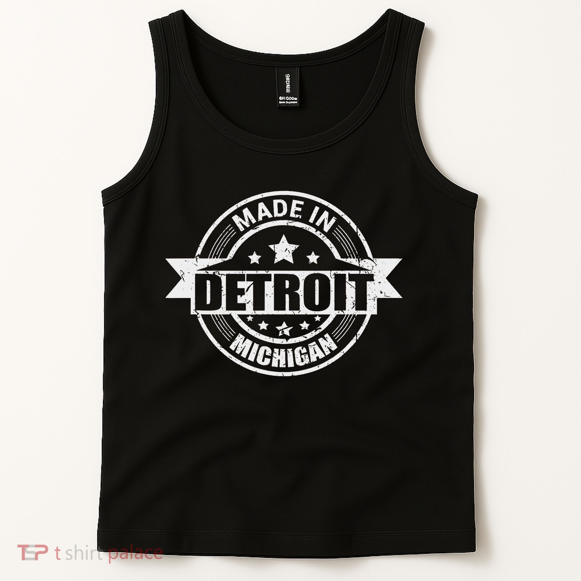 Made In Detroit Michigan Tank Top